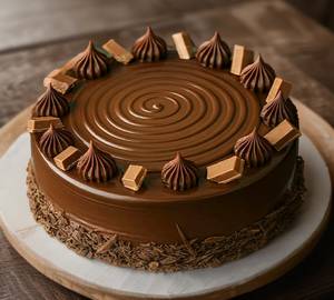 Top Of KitKat chocolate cake