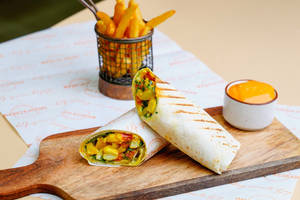 Tandoori Paneer Tikka Wrap