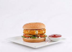 Spicy Paneer Burger