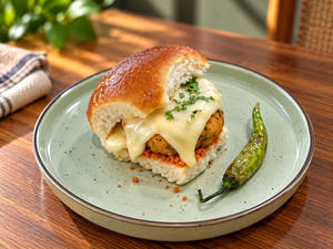 Cheese Vada Pav