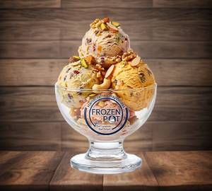 Caramel Ice Cream Scoops