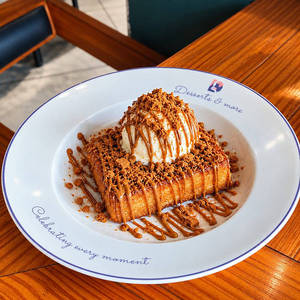 French Toast With Vanilla Biscoff