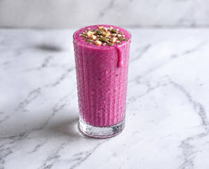 Dragon Fruit Ice Cream Smoothie