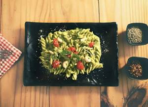 Cream Pesto Pasta (penne)
