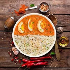 Egg curry Bowl