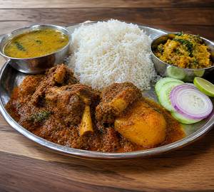 Mutton thali