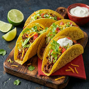 Sriracha Chicken Tacos ( 4 Pcs)