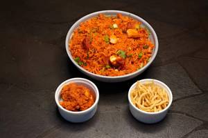 Veg Triple Schezwan Rice Bowl