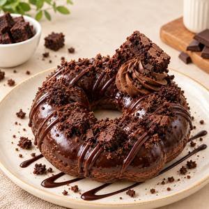 Chocolate Brownie Donut