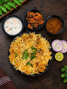 Natukodi Fry Biryani