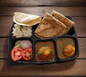 Egg Masala Thali