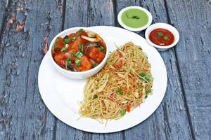 Noodles With Paneer Chilli