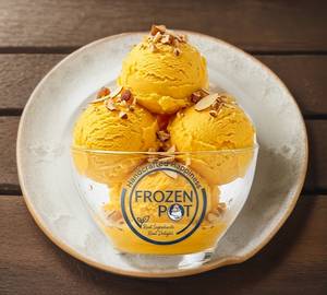 Mango Fresh Fruit Ice Cream
