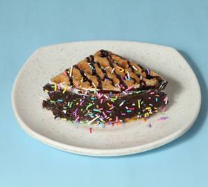 Dark Chocolate Waffle [Eggless]