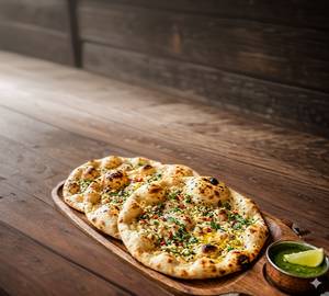 Garlic mirchi naan