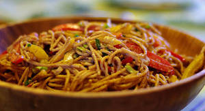 Chicken Schezwan Dragon Noodles