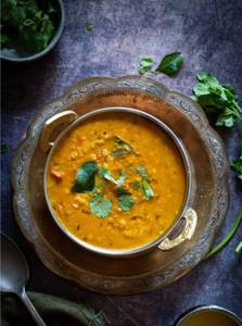 Yellow Dal Fry With Onion & Garlic