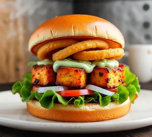 Special paneer burger