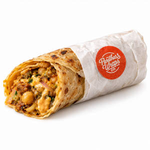 Protein-packed Chole Masala Wrap
