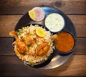 Chicken dum biryani full