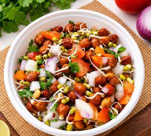 Sprouted Chana Moong Salad