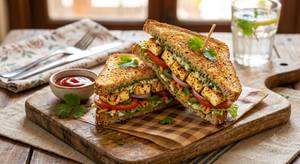 Vegetable Paneer Sandwich