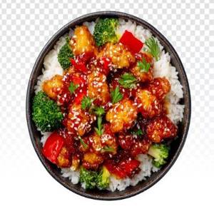 Veg Manchurian With Fried Rice