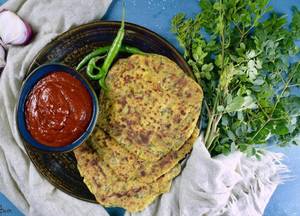 Moringa Leaves Paratha