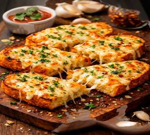 Mix veg garlic bread