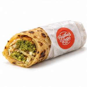 Cheesy Malai Broccoli Power Wrap
