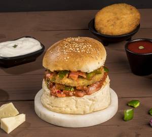 Spicy Schezwan Burger