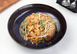 Chilli Basil Fried Rice Prawn