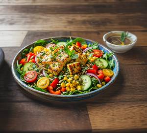Paneer power salad
