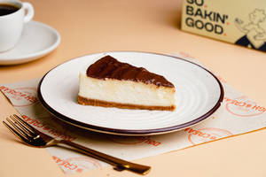 Baked Nutella Cheesecake Slice