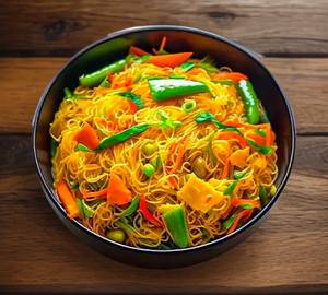 Singapore-Style Veg Noodles