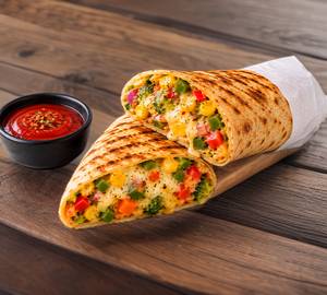Cheese Burst Mix Veg Wrap