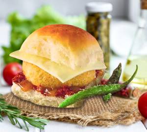 Cheese vada pav