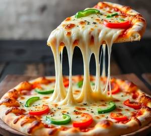 Mix veg cheese pizza