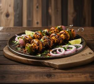 Achari Mushroom Tikka
