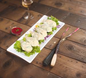 Paneer Steamed Momos (8 Pieces)