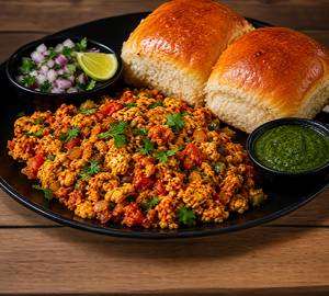 Egg Bhurji Pav