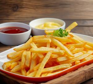 Classic salted fries