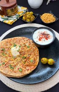 Bhujia Onion  Paratha