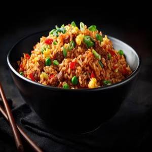 Veg schezwan fried rice