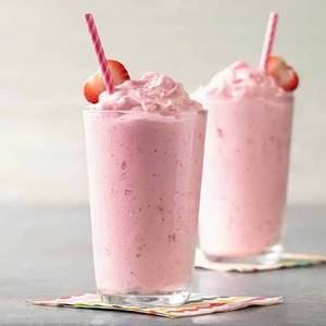 Strawberry Icecream Milkshake