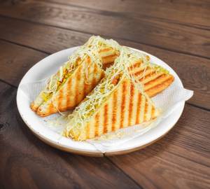 Veg grilled cheese sandwich