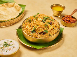 Avakaya Paneer Rice