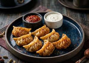 Fried Paneer Momos