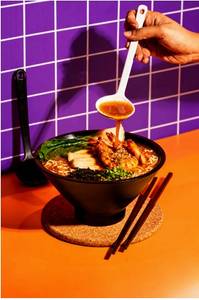 Korean Buldak Ramen Prawn