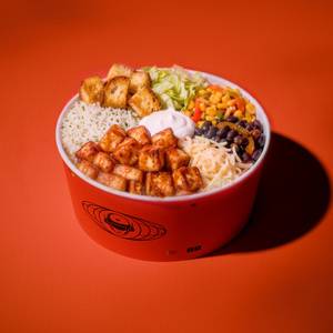 Barbecue Paneer Rice Wave (Regular Bowl)
